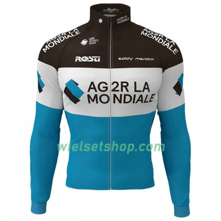Wielershirt 2020 AG2R La Mondiale N001 Lange Mouw